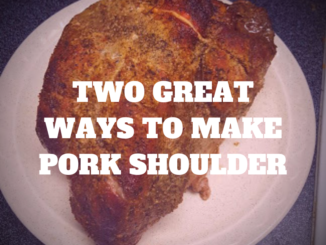make pork shoulder