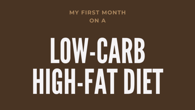 low carb high fat